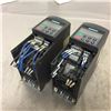 Image 1 : (2) Siemens 6SE6420-2UD17-5AA1 Micromaster 420 Drive