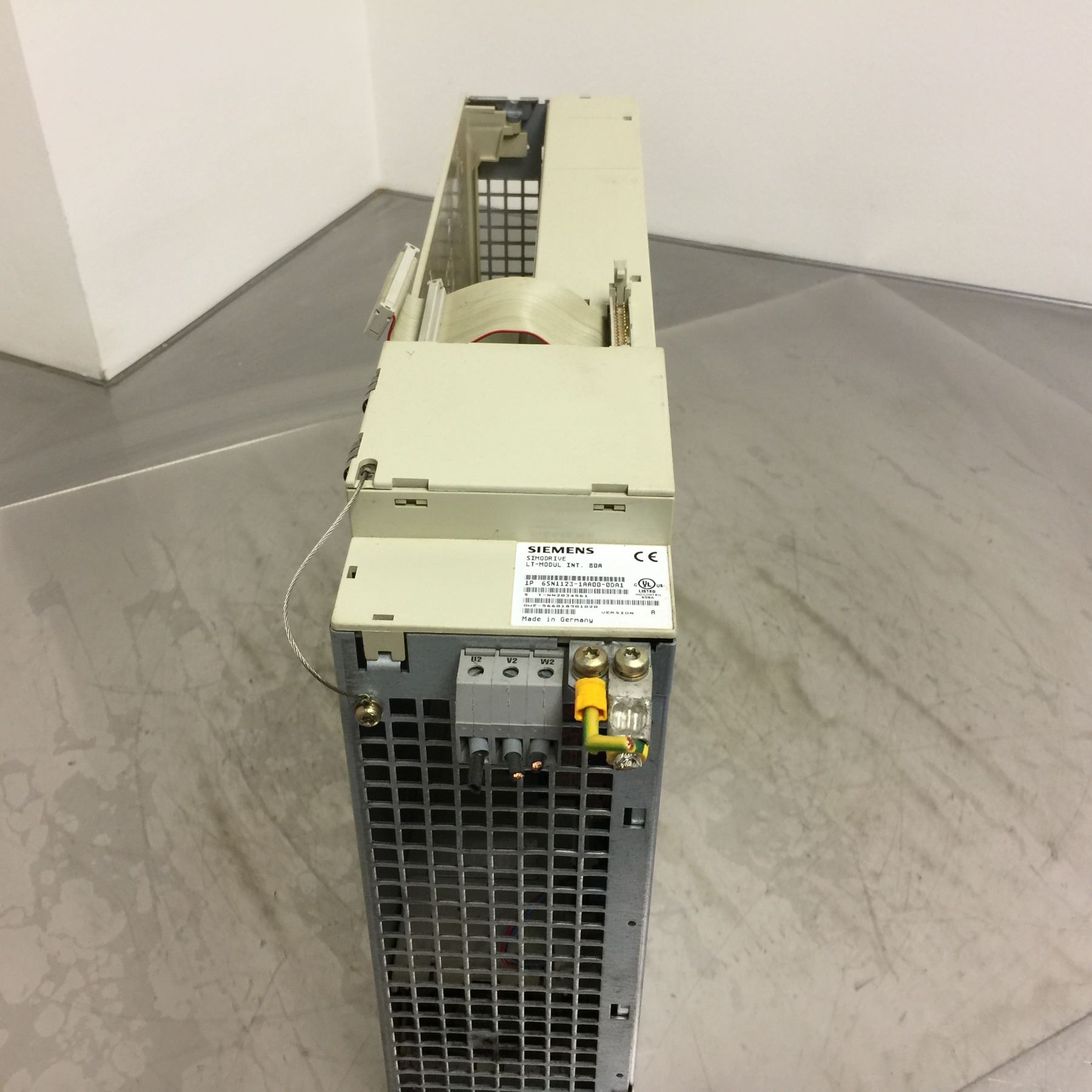 Modulo Siemens SIMODRIVE LT INT. 80A (6SN1123-1AA00-0DA1 Modulo Siemens SIMODRIVE LT INT. 80A (6SN1123-1AA00-0DA1
