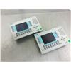 Image 1 : (2) Siemens 6AV3627-1LK00-1AX0 Operator Panel OP27 Color
