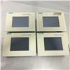 Image 1 : (4) Siemens 1P 6AV6 545-0BC15-2AX0 Touch Panel Color *CRACKED HOUSING SEE PICS FOR DETAILS*