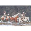 Image 3 : Original Ron Stewart "A Fording Place" Watercolor