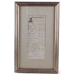 Buffalo Bill's Wild West Show W.F. Cody Signature
