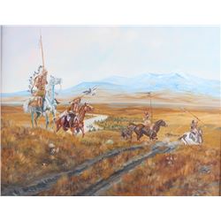 Original Art Titled The Up Hill Committee By Kager