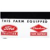 Image 4 : Ford Tractor & Dearborn Farm Equipment Tin Sign