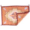 Image 2 : Navajo Burntwater Pattern Wool Rug