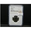 Image 1 : 1961 D Jefferson Nickel NGC MS66 NGC Price Guide $850