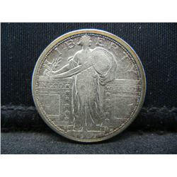 1917 S Type 1 Standing Liberty Quarter Strong Details Better Date