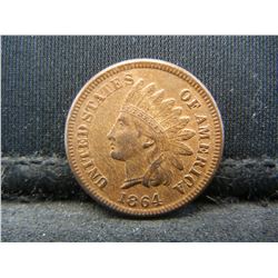 1864 "L" Indian Cent AU/BU Rare Key Date