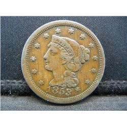 1853 Large Cent Strong Details