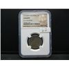 Image 1 : Spanish Colonial 2 Reale El Cazador Ship Wreck NGC Genuine