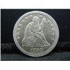 Image 1 : 1856 Seated Quarter XF/AU