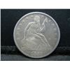 Image 1 : 1857 O Seated Half Dolalr XF/AU Better Date