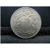 Image 1 : 1866 Rays Shield Nickel XF First Year Issue