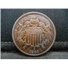 Image 1 : 1865 Two Cent Piece Civil War Date