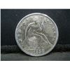 Image 1 : 1858 O Seated Half Dollar Full Liberty