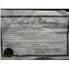 Image 8 : Mint Error Clad Quarter Blank Planchet NGC With COA