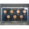 Image 1 : Unciculated 1983 Penny Set All 7 Varities