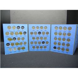 Near Complete Set Buffalo Nickels Many Key Dates Included 1913 D Type 2, 1914 S, 1915D,16D,18D,19D,1