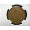 Image 3 : 1857 Large Cent Small Date NGC AU50