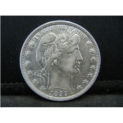 1899 Barber Half Dollar AU/BU Nice Luster