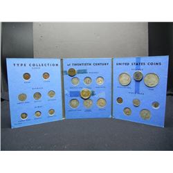 Complete Type Album Set (24) Coins Including Silver Dollars