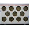 Image 2 : Complete Set Silver War  Nickels in Plastic Holder