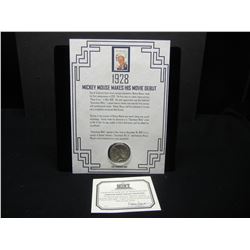 1928 S Peace Dollar With Historical Details in Neat Pkg