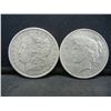 Image 1 : 1904 Morgan Dollar and 1924 Peace Dollar