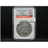 Image 1 : 2012 (S) Amercian Silver Eagle NGC MS69