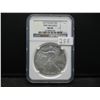 Image 1 : 2012 Amercian Silver Eagle NGC MS69 First Releaes