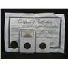 Image 1 : Washington Quarter Mint Error Blank Planchet NGC With COA