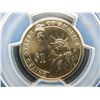 Image 3 : 2010 FIllmore $1.00 Edge Error Missing Edge Lettering PCGS MS68 RARE in This Grade!!