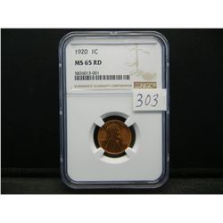 1930 Lincoln Cent NGC MS65 RED - NGC Typo Label Error