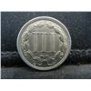 Image 2 : 1883 Three Cent Nickel Uncirculated RARE Key Date Seldom Seen