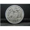 Image 2 : 1873 Arrows Seated Quarter AU+ Flashy Better Date