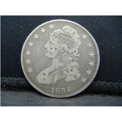1834 Bust Half Dollar Nice Orignal Coin