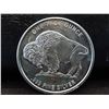 Image 2 : One Troy Ounce .999 Fine Silver Buffalo Round