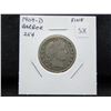 Image 3 : 1909 D Barber Quarter