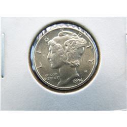 1944 Mercury Dime