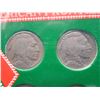 Image 2 : US Mint American Frontier Buffalo Nickel Set, (6) Coins
