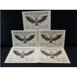 (5) 1921 Germany Fifty Pfennig Notgeld Imperial Eagle