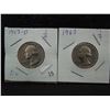 Image 1 : 1953 D, 63 Washington Quarters