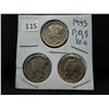 Image 1 : 1943 PDS Mercury Dimes