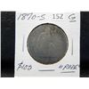 Image 3 : 1870 S Seated Half Dollar