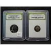 Image 1 : 1973-S WASHINGTON QUARTER DCAM GEM PROOF & 2001 DIME DCAM GEM PROOF!