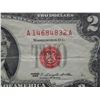 Image 2 : 1963 RED $2 DOLLAR BILL