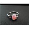 Image 2 : WOMAN'S PINK FIRE OPAL RING (SIZE 6.5), FASHION JEWELRY