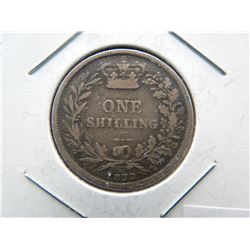 1873 Britain Shilling - .925 Silver