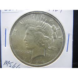 1924 Peace Dollar