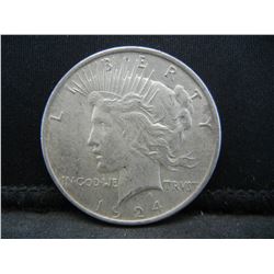 1924 Peace Dollar
